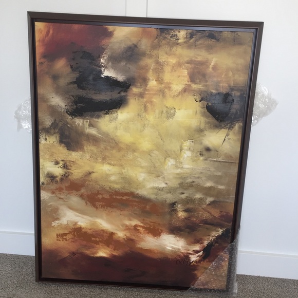 Ruben Crespi 52”x 40” In Abstraction Signed Lmt Edition Art - Picture 6 of 8